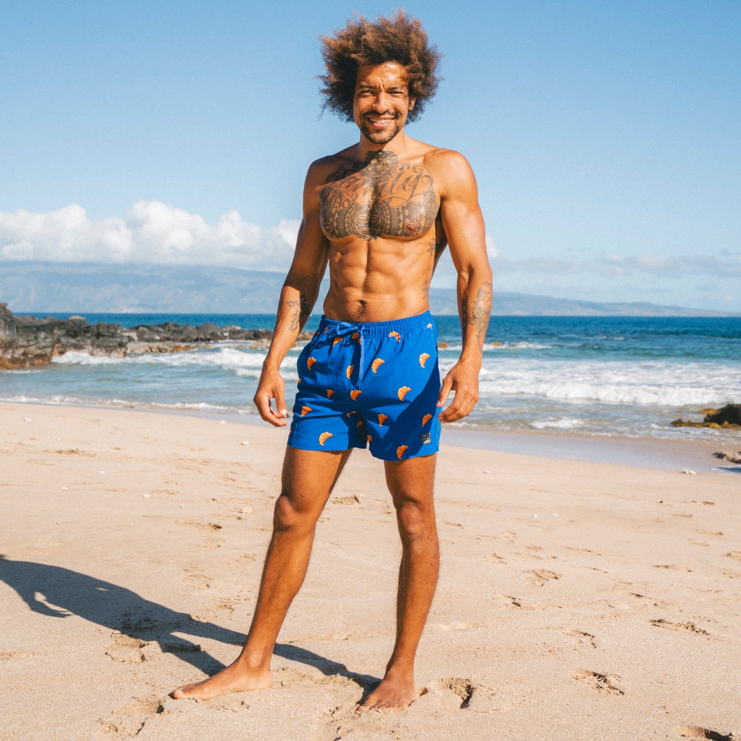 Croissant, Men's swimming trunks