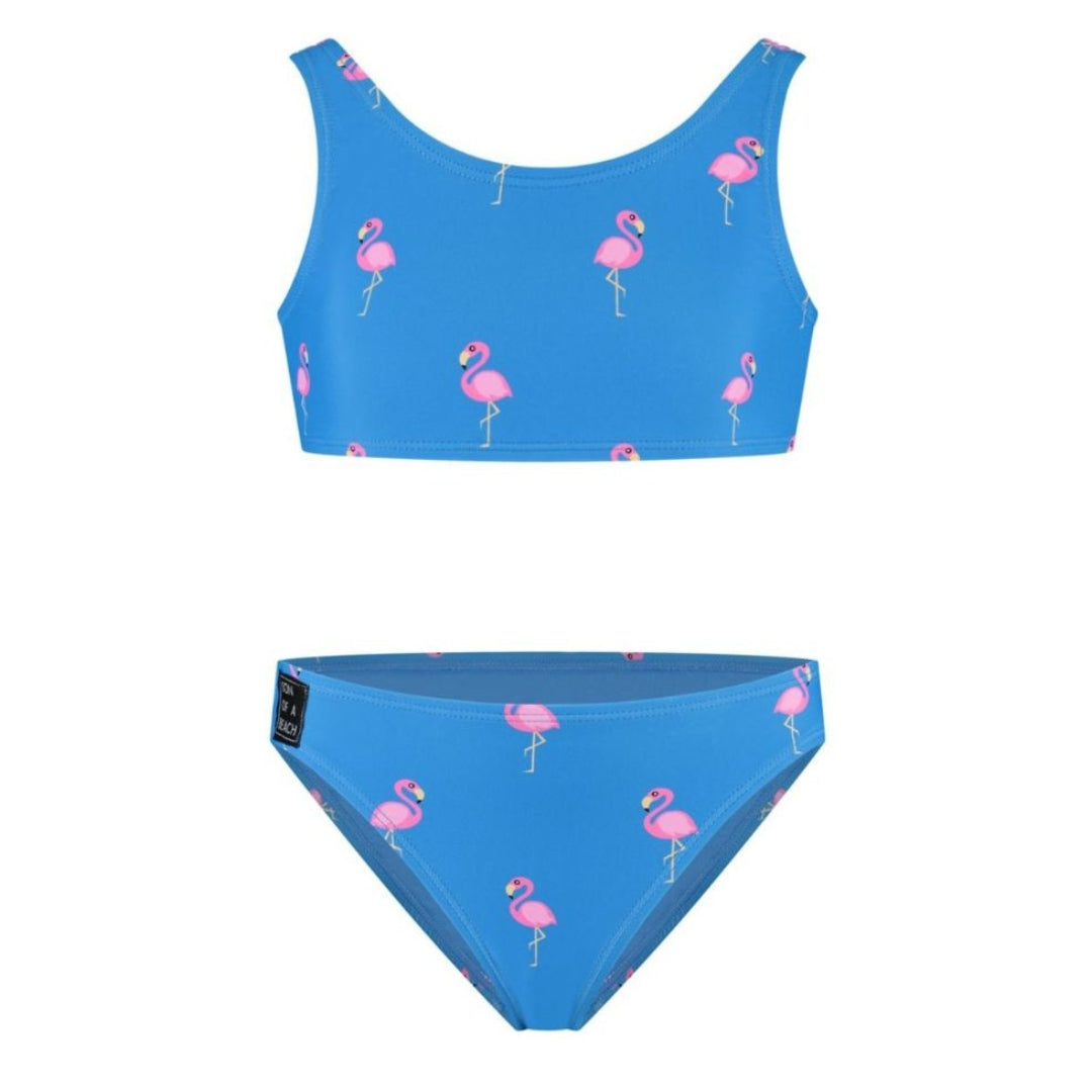 Flamingo, Royal Blue, Meisjes bikini