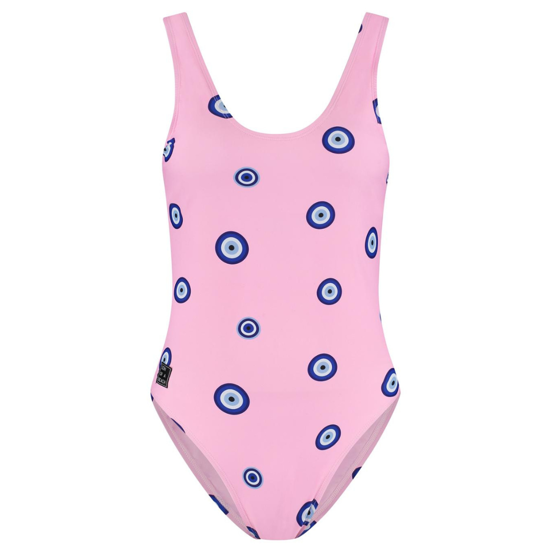 Eye, Pink, Women's Swimsuit