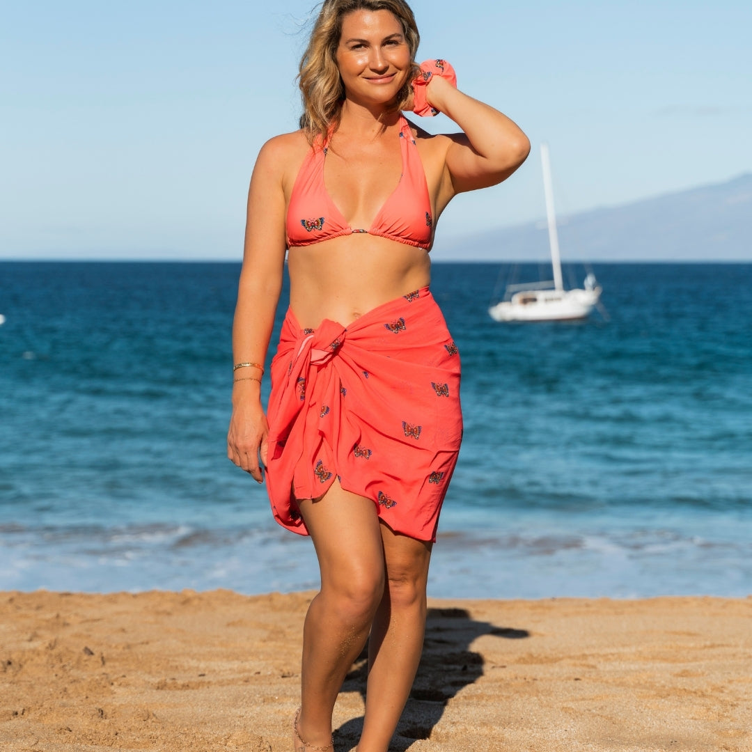 Butterfly, Women's Swimsuit/wrap