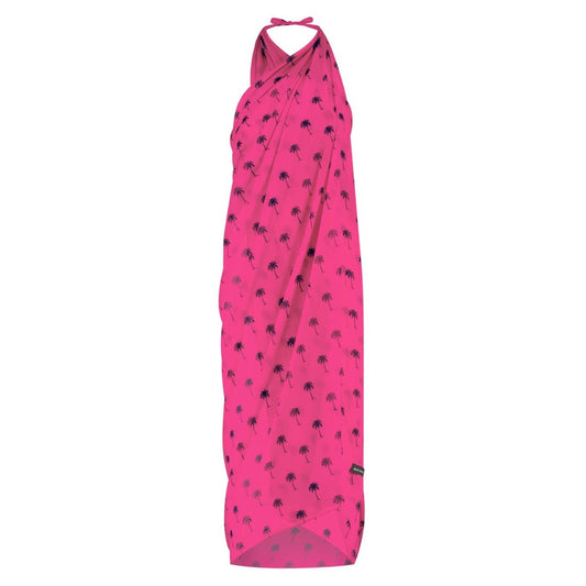 Palm tree, Pink, Ladies shawl