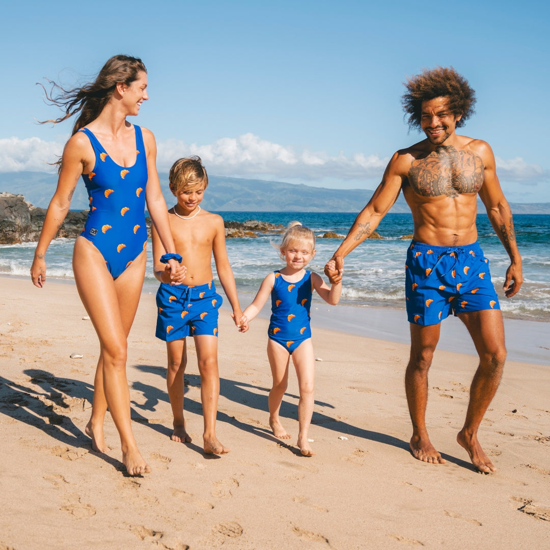 Croissant, Father and daughter swimwear