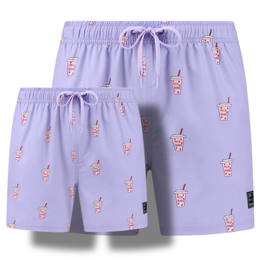 Milkshake, Father and son swim shorts