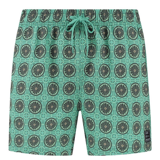Nepal, Green, Boys Swim Shorts