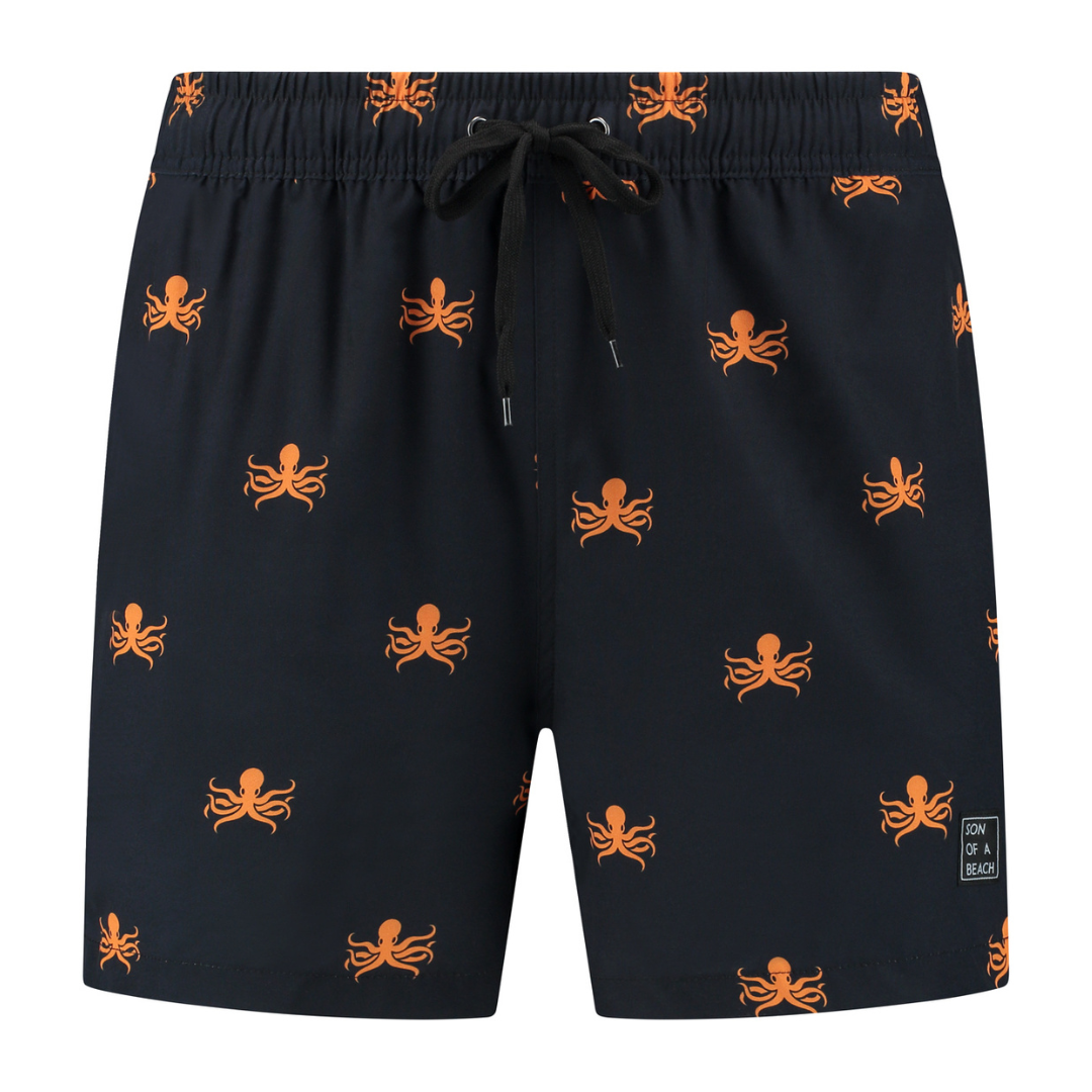 Octopus, Men's swimming trunks