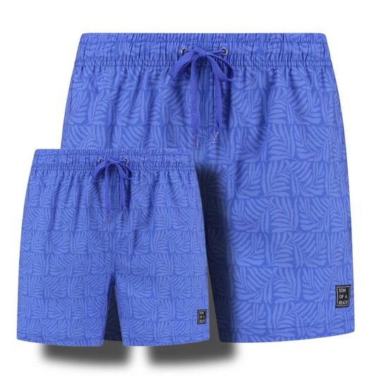 Brittany, Light blue, Father and son swim shorts