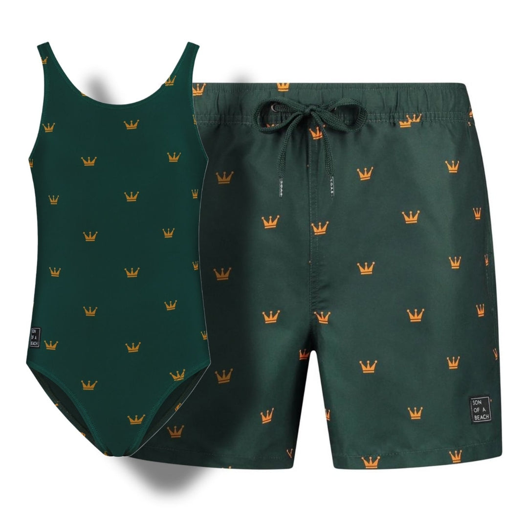 King, Father and daughter swimwear