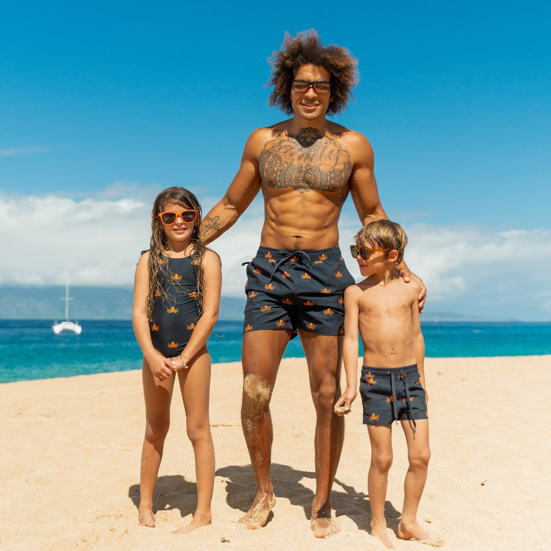 Octopus, Father and daughter swimwear