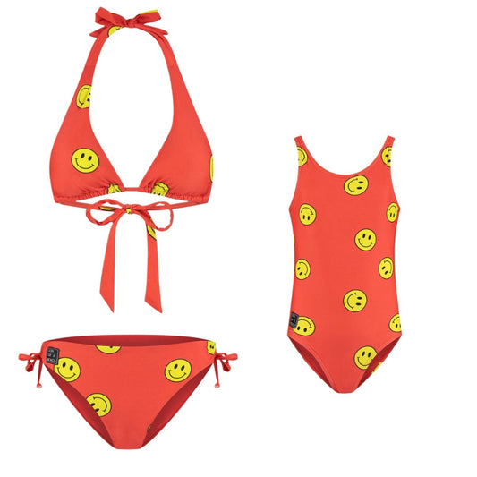 Smiley, Mother and daughter bikini/swimsuit