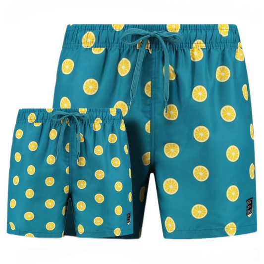 Lemons, Father and son swim shorts