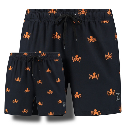 Octopus, Father and son swim shorts