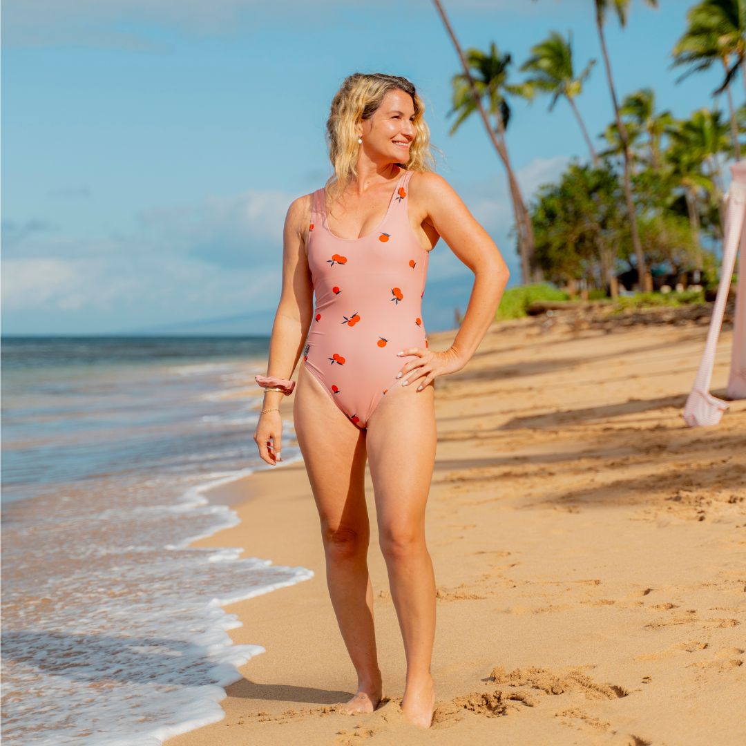 Orange, Orange, Women's Swimsuit