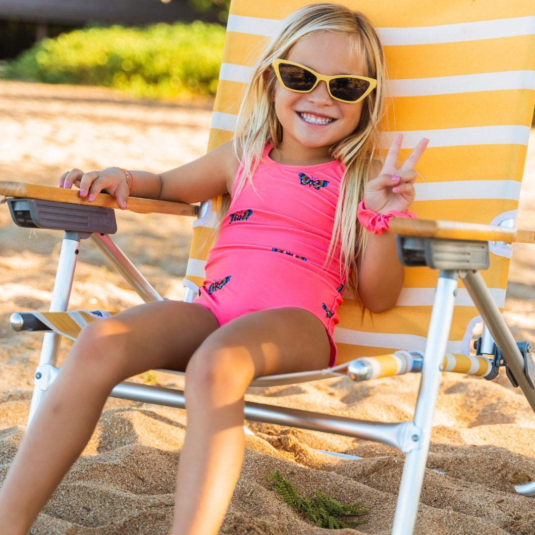 Butterfly, Father and daughter swimwear