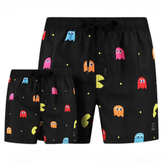Pacman, Father and Son swim shorts