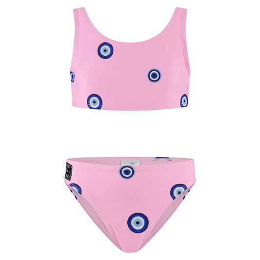 Eye, Pink, Girls bikini