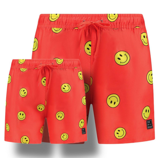Smiley, Father and son swimming trunks