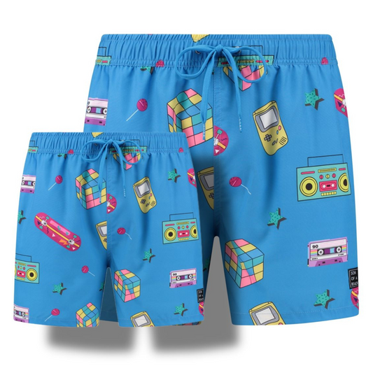 Retro, Father and son swim trunks