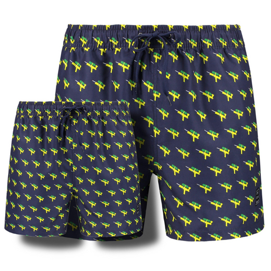Super Soaker, Father and Son Swim Shorts