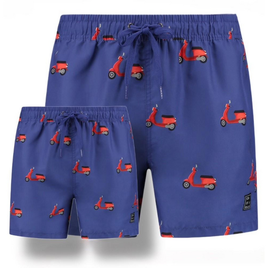 Vespa, Father and son swimming trunks
