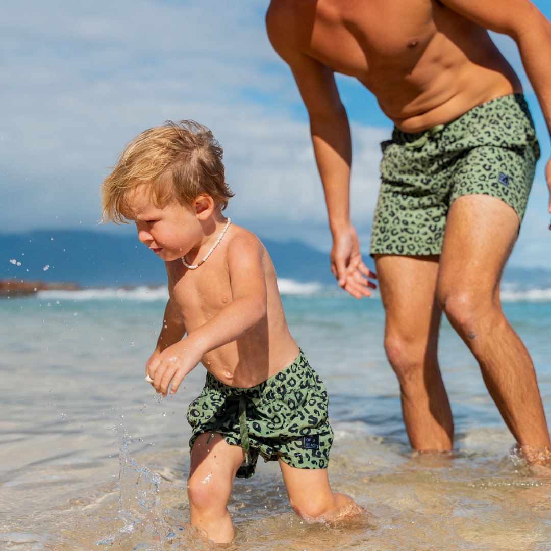 Panther, Father and son swim shorts