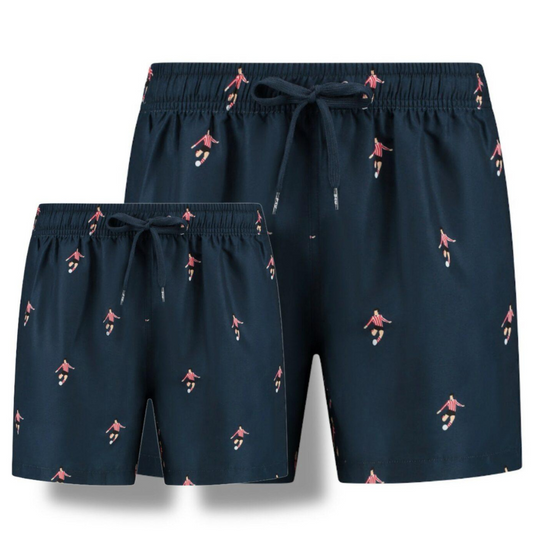 PSV Edition, Blue, Father and son swimming trunks