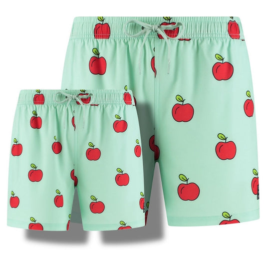 Apple, Father and son swim shorts