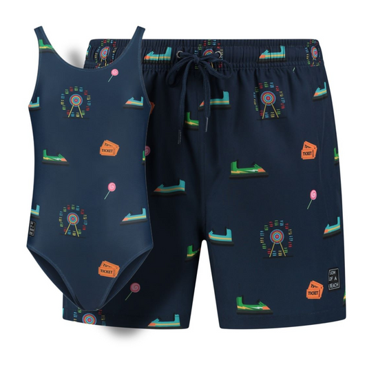 Fair, Father and daughter swimwear