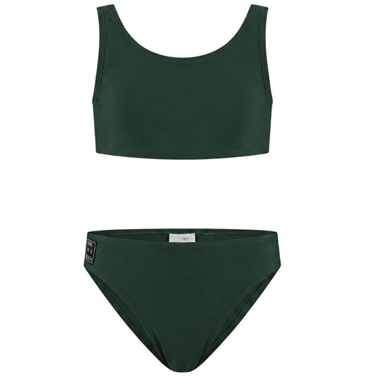 Solid, Green, Girls bikini