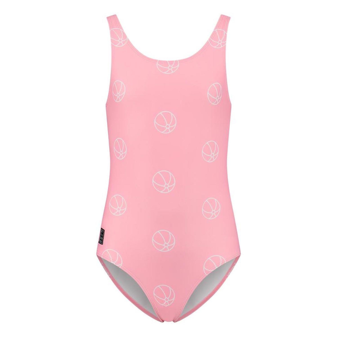 Beachball, Pink, Girls swimsuit