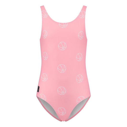 Beachball, Pink, Girls swimsuit