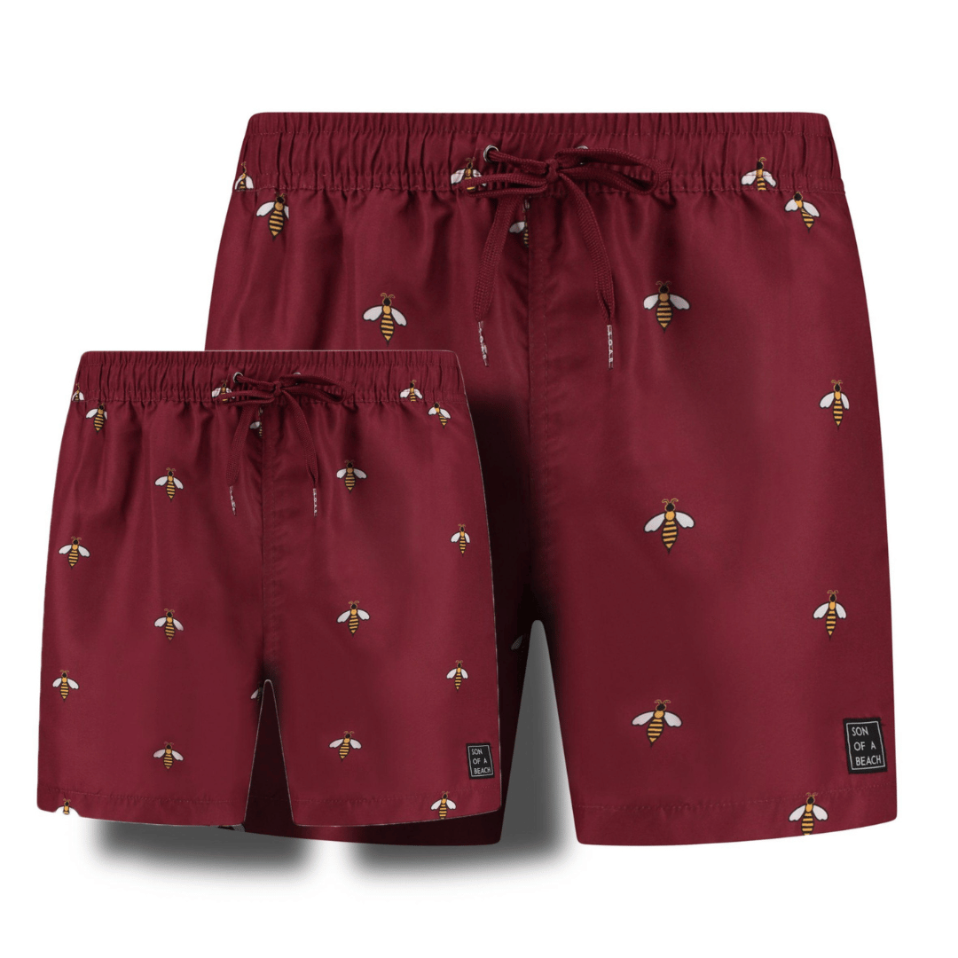 Bees, Father and son swim shorts