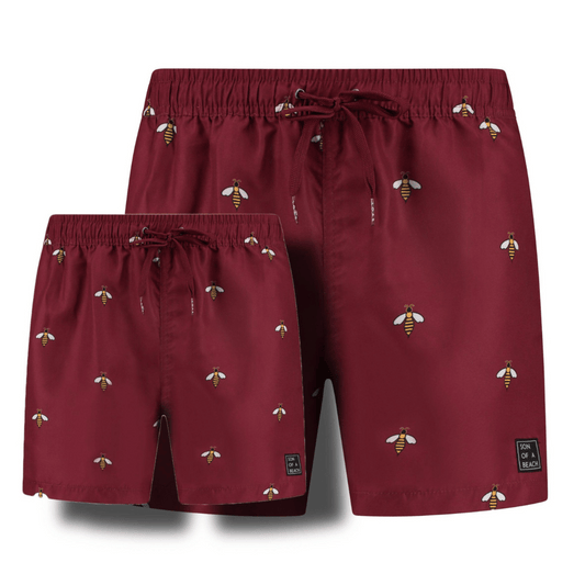 Bees, Father and son swim shorts