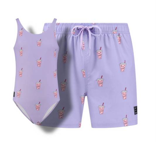 Milkshake, Father and daughter swimwear