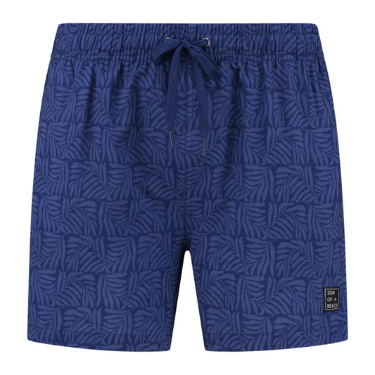 Brittany, Dark blue, Men's swimming trunks