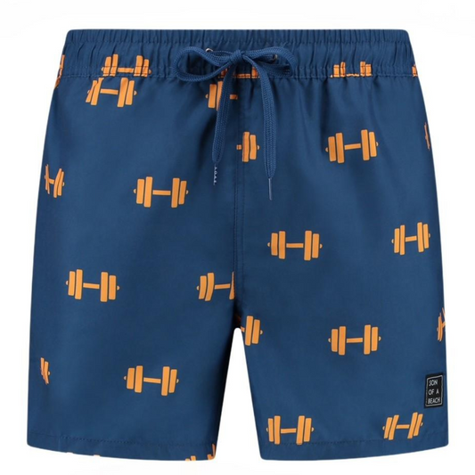 Dumbbells, Men's swimming trunks