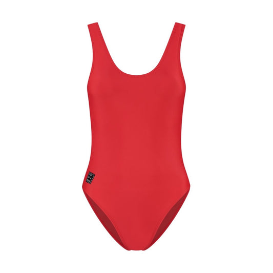 Solid, Red, Women's Swimsuit