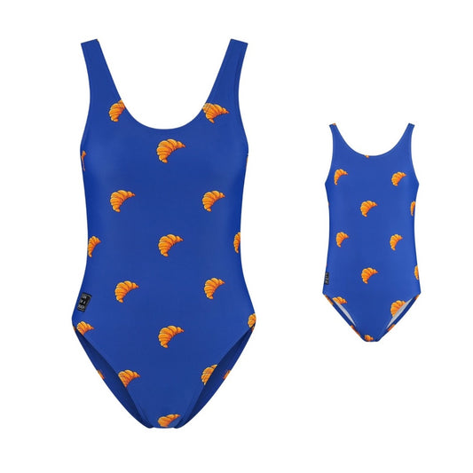 Croissant, Mother and daughter swimsuit