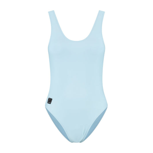 Solid, Light Blue, Women's Swimsuit