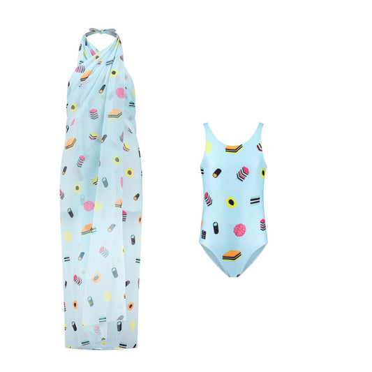 English Drop, Mother and daughter swimwear