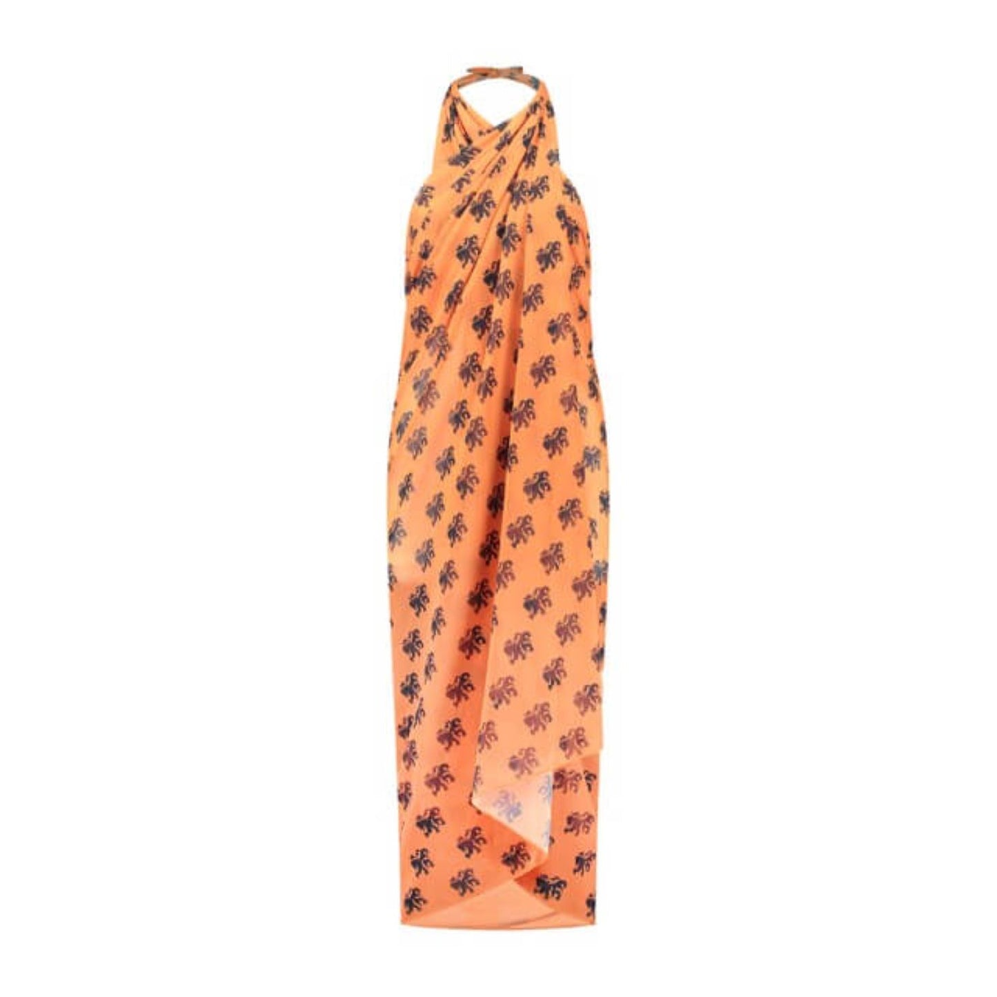 Orange Lion, Ladies Shawl